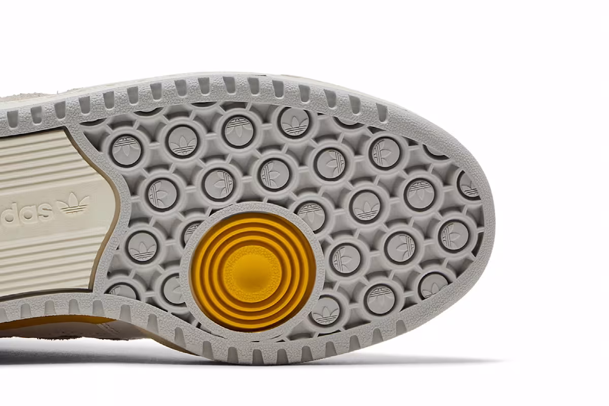 adidas Forum 84 High White Grey Yellow, view 6