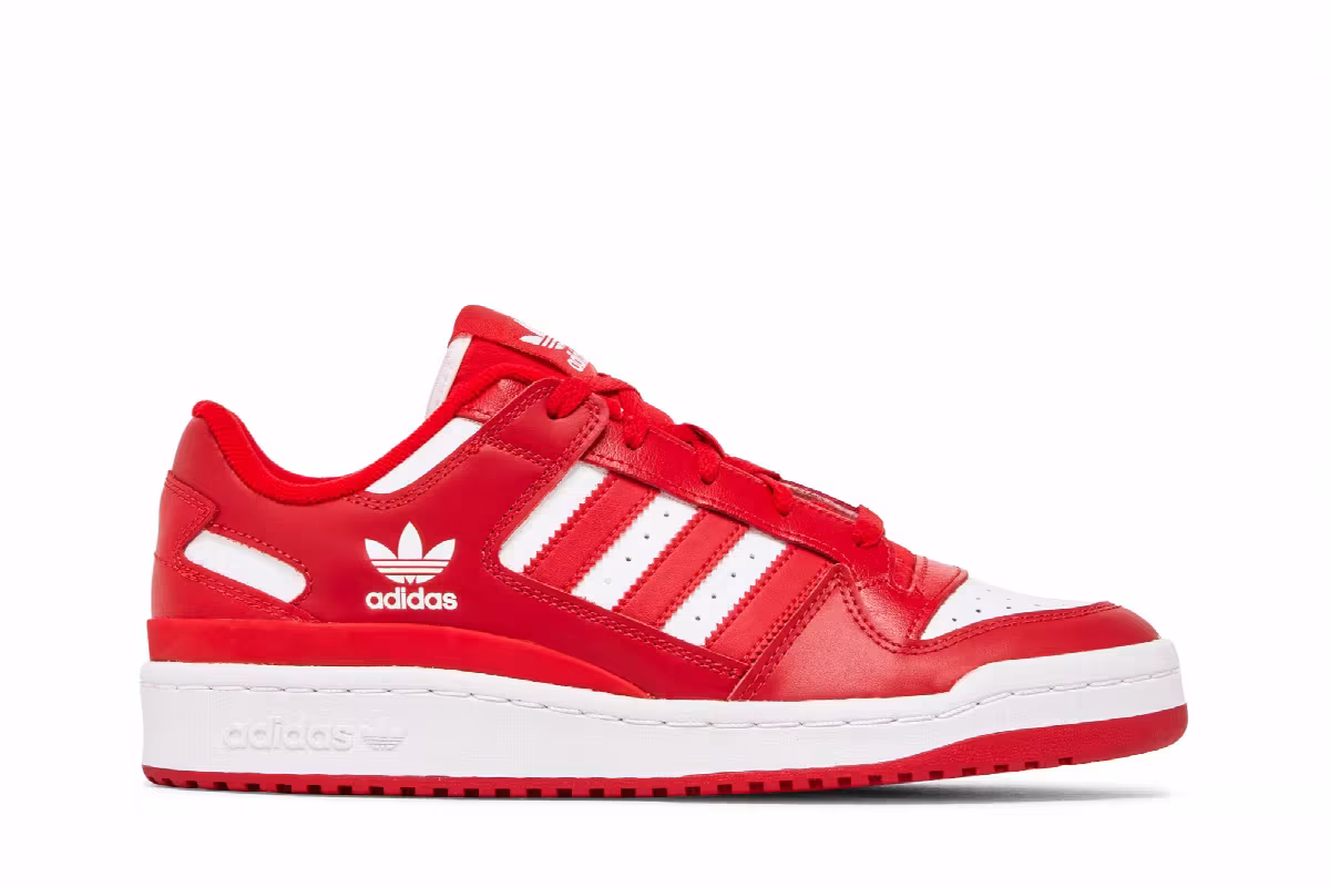 adidas Forum Low Scarlet, view 2