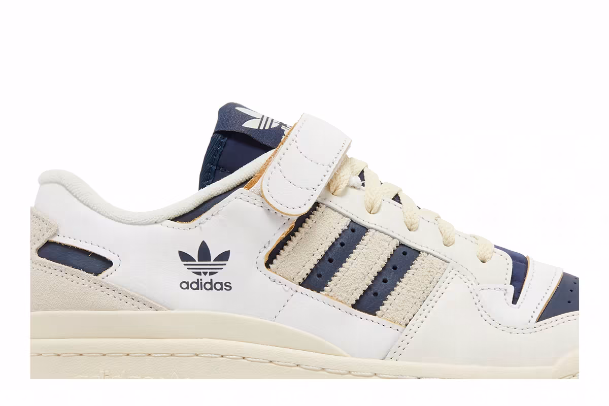 adidas Forum 84 Low Off White Collegiate Navy, view 3