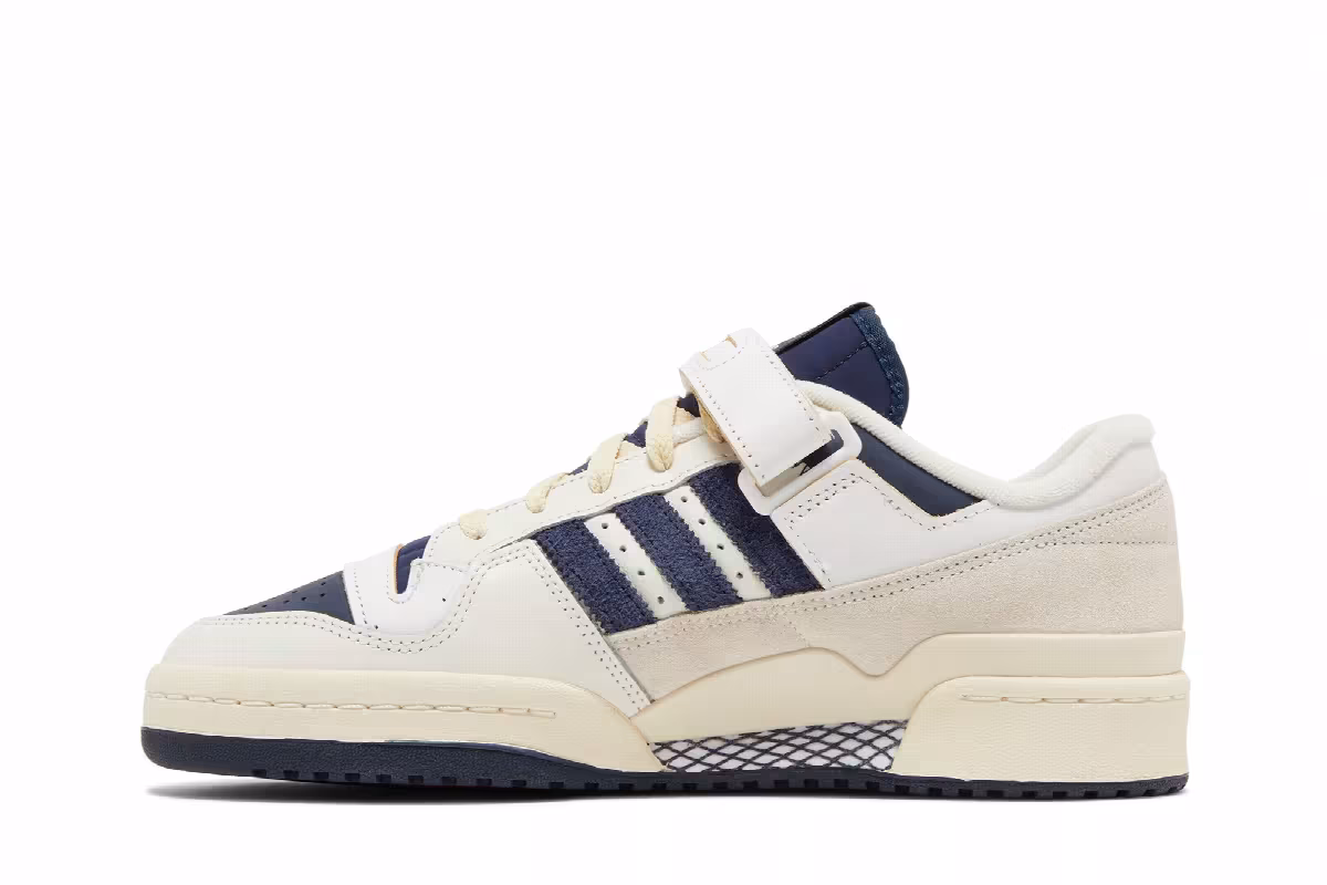 adidas Forum 84 Low Off White Collegiate Navy, view 4