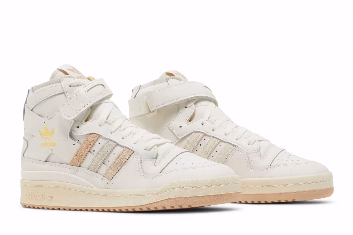 adidas Forum 84 High White Magic Beige, view 9