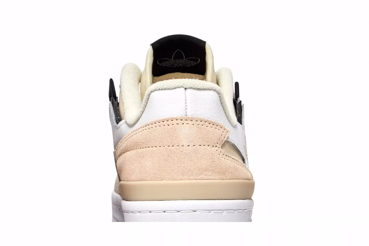 adidas Forum Exhibit Low White Vivid Red, view 8