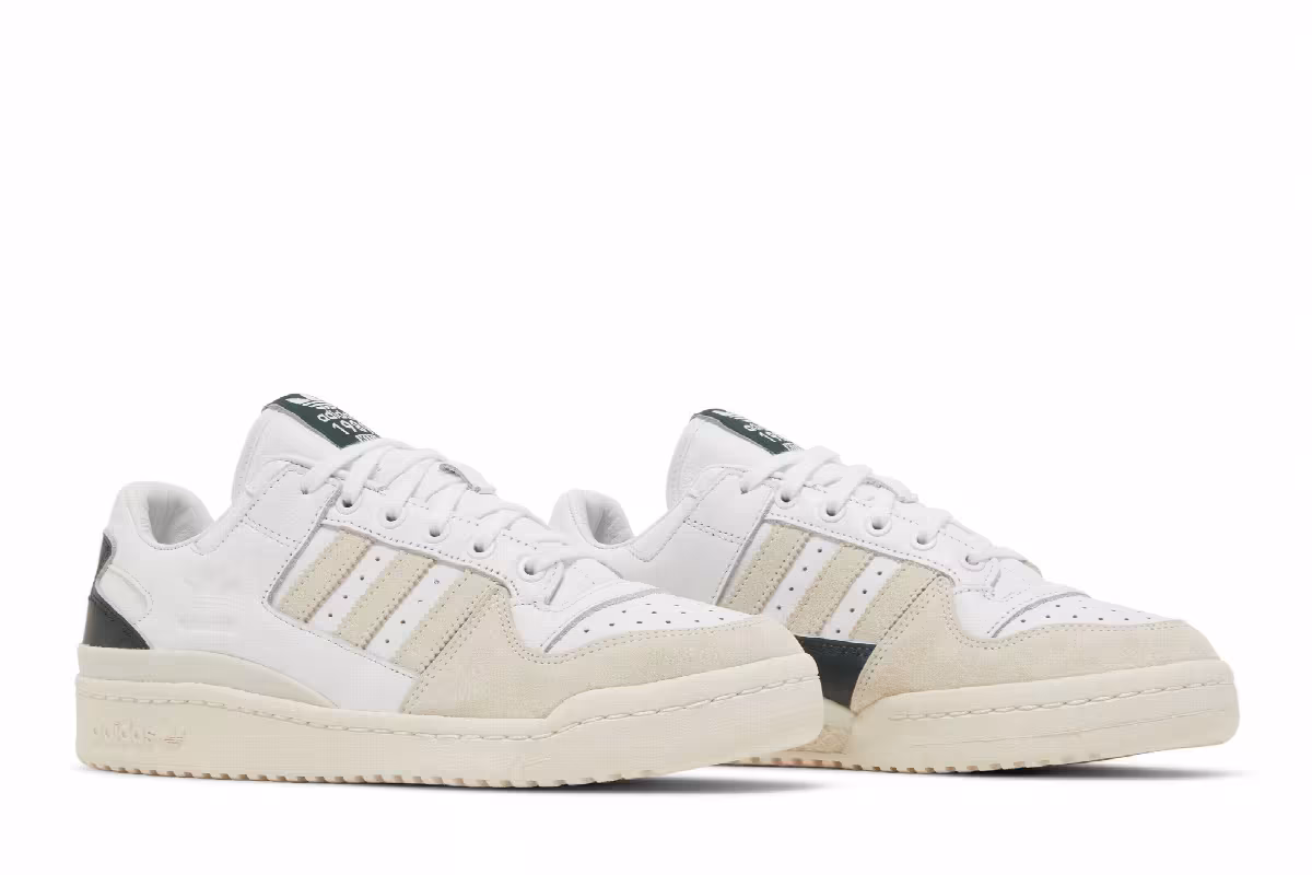 Kith x adidas Forum Low Classics Program - White Green, view 9