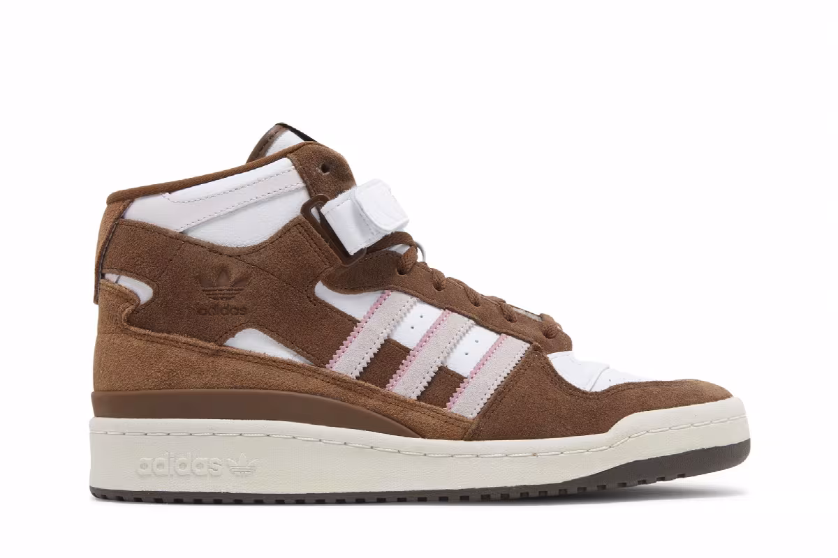 adidas Forum Mid Chocolate to my Strawberry, view 2