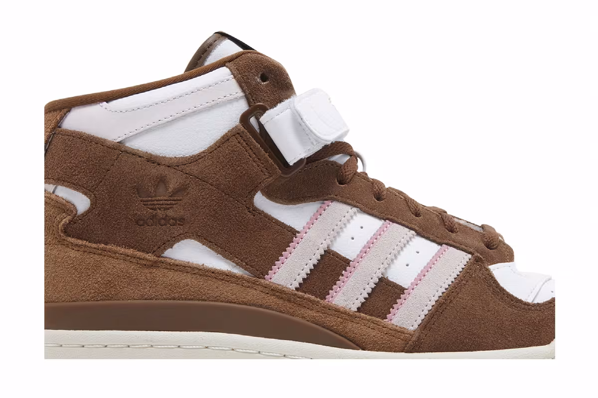 adidas Forum Mid Chocolate to my Strawberry, view 3