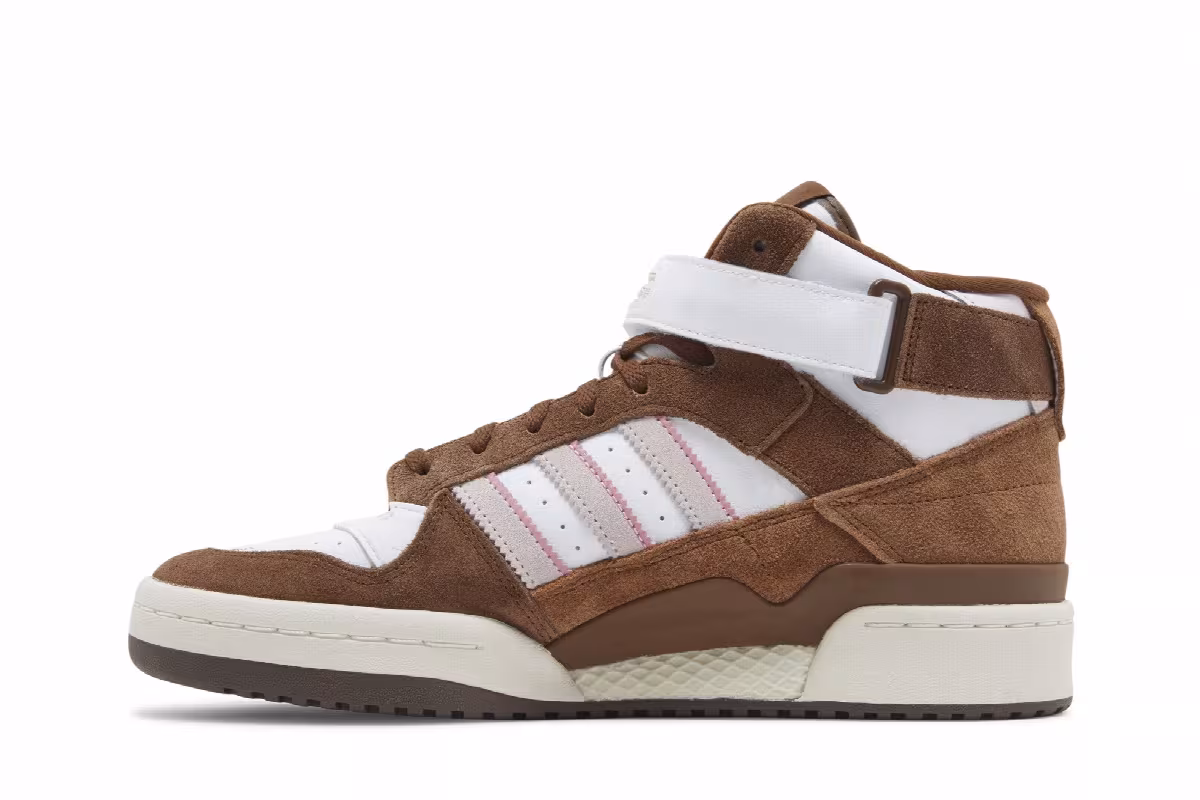 adidas Forum Mid Chocolate to my Strawberry, view 4