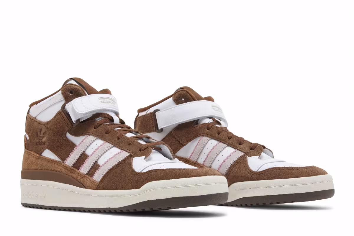 adidas Forum Mid Chocolate to my Strawberry, view 9