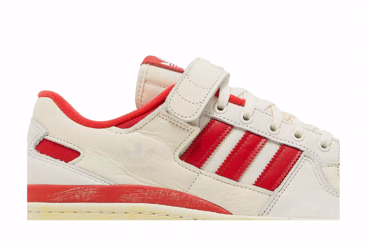 adidas Forum 84 Low AEC Vintage Pack - Red, view 3