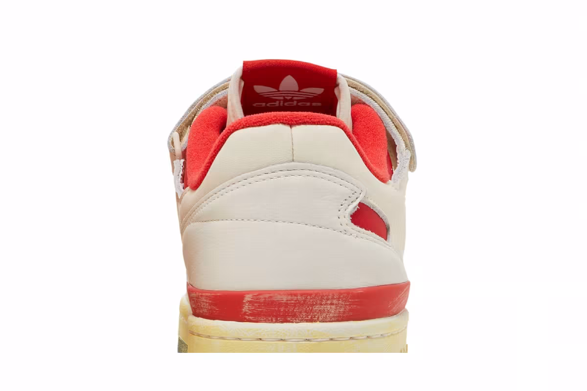 adidas Forum 84 Low AEC Vintage Pack - Red, view 8