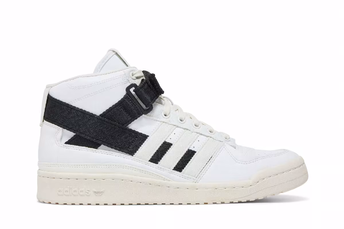Parley x adidas Forum Mid White Black, view 2