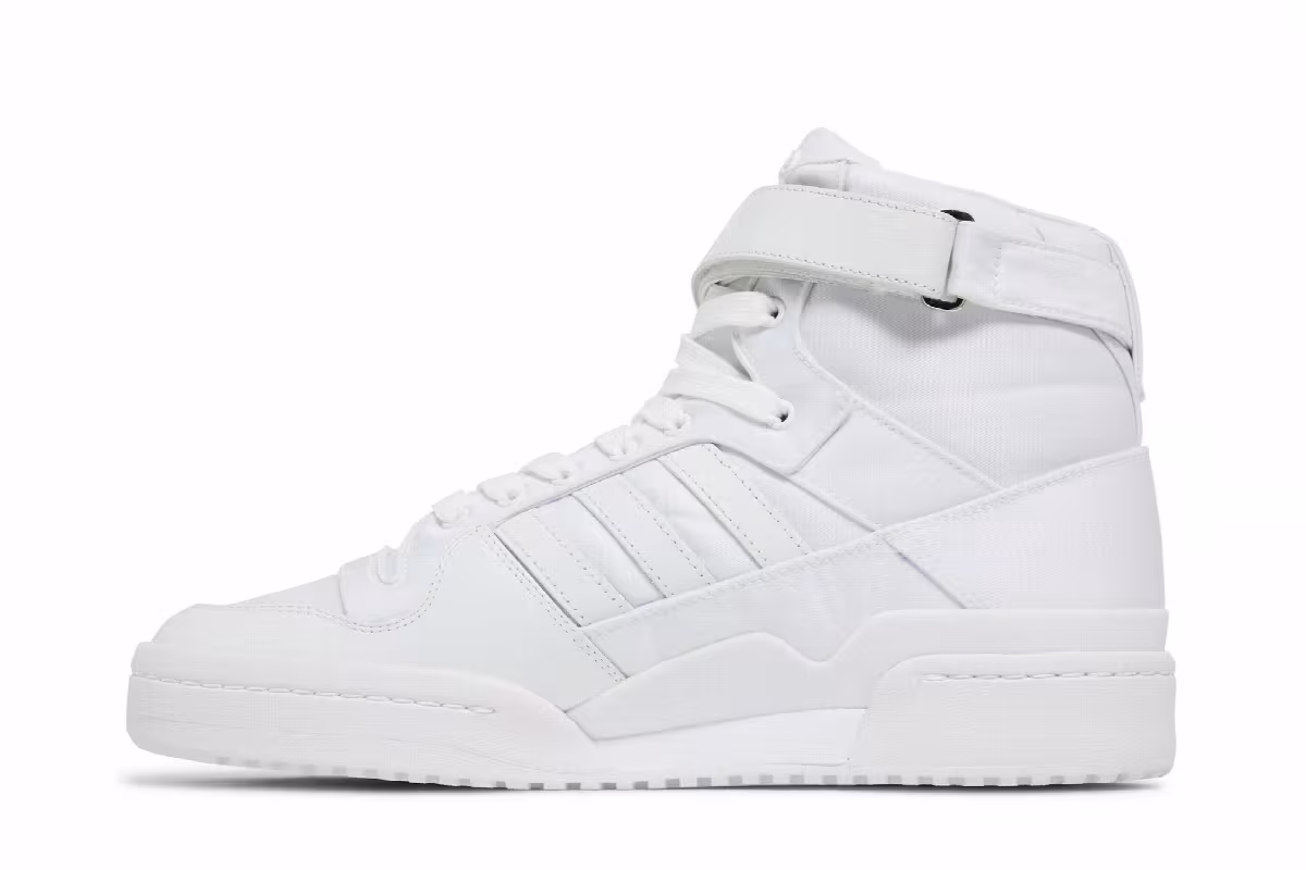 Prada x adidas Forum High White, view 4