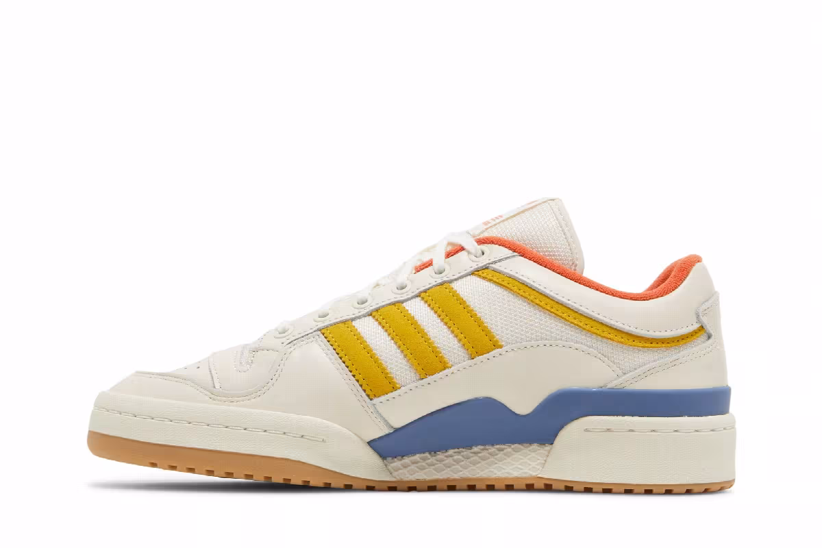 Wood Wood x adidas Forum Low Off White Yellow, view 4