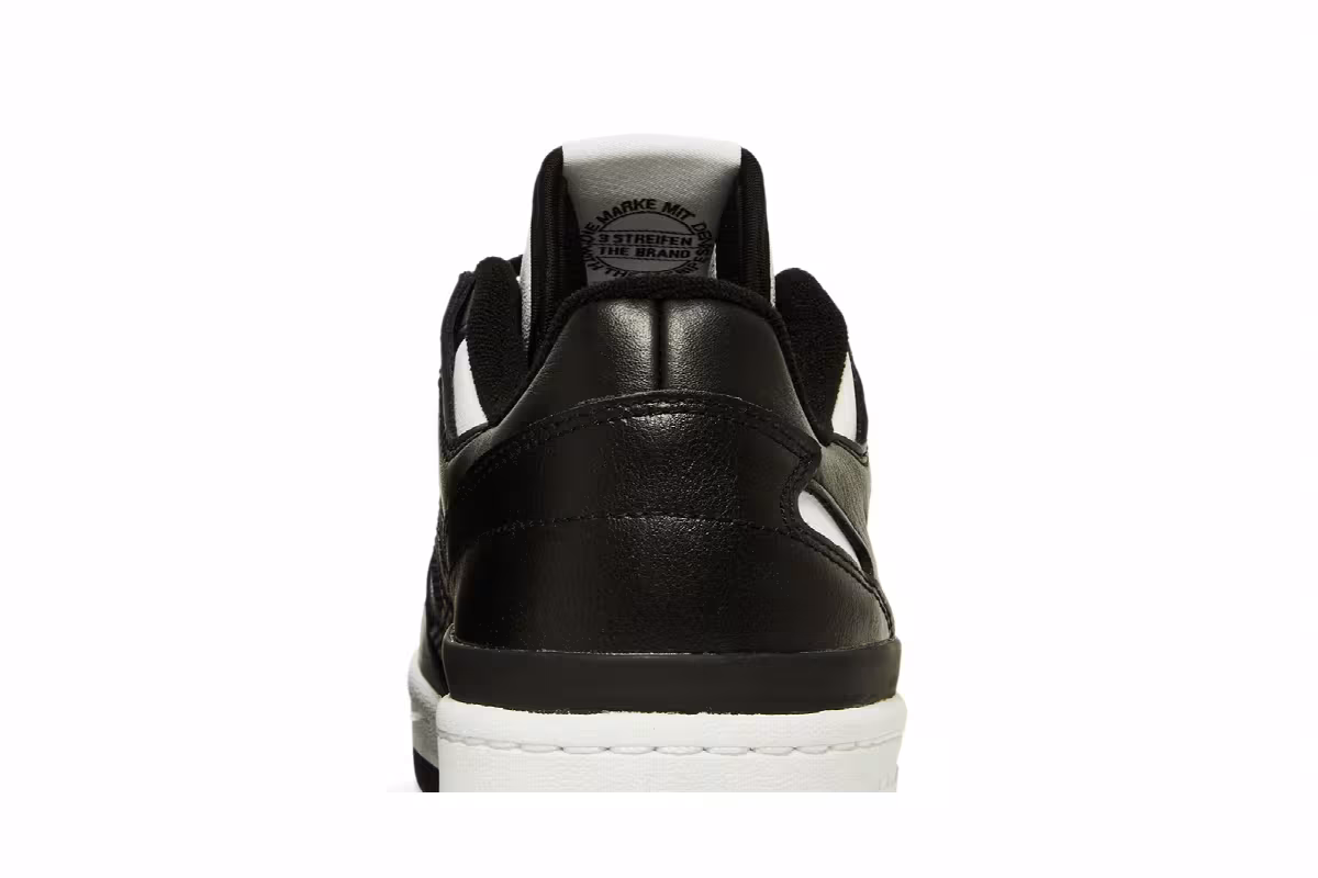 adidas Forum Low Black White, view 8