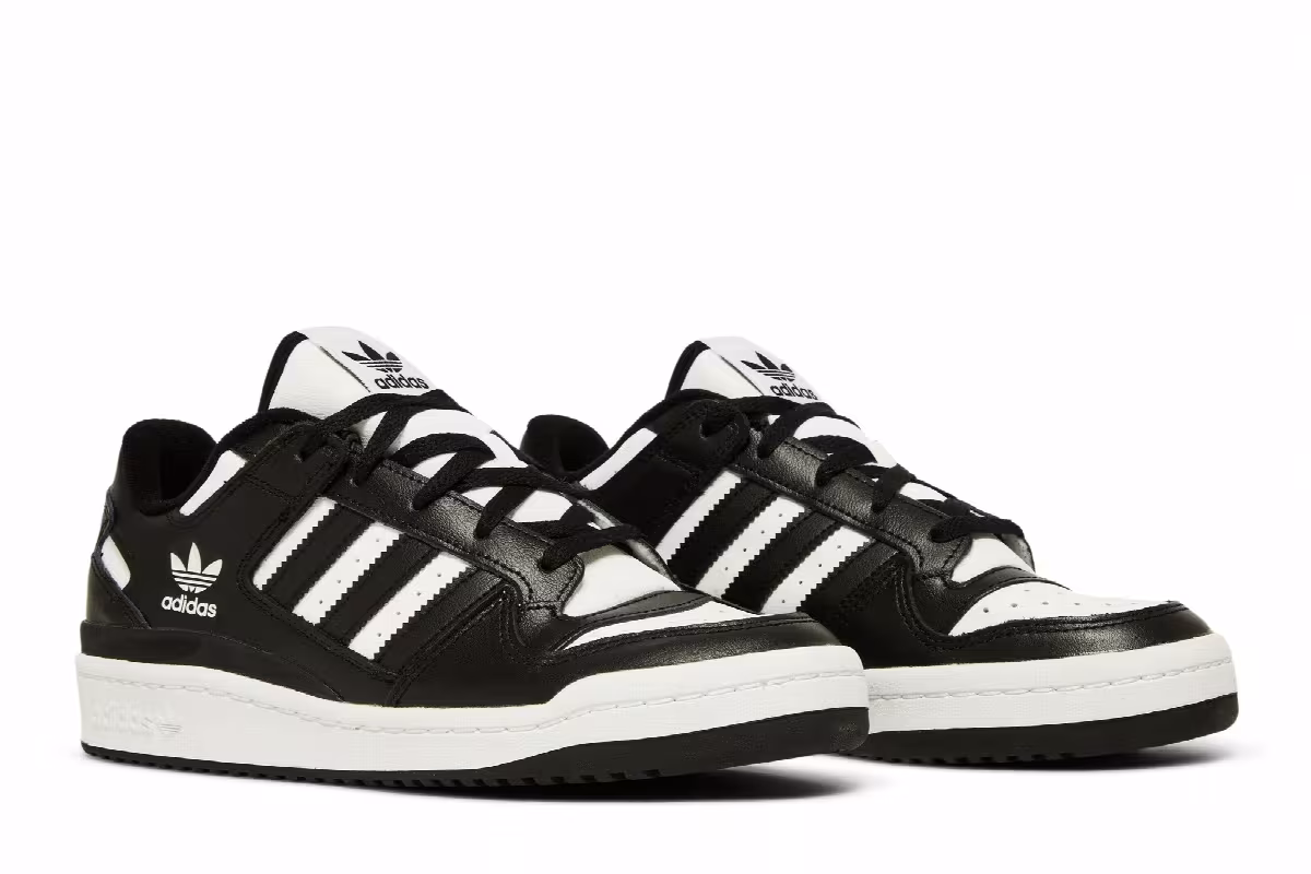 adidas Forum Low Black White, view 9
