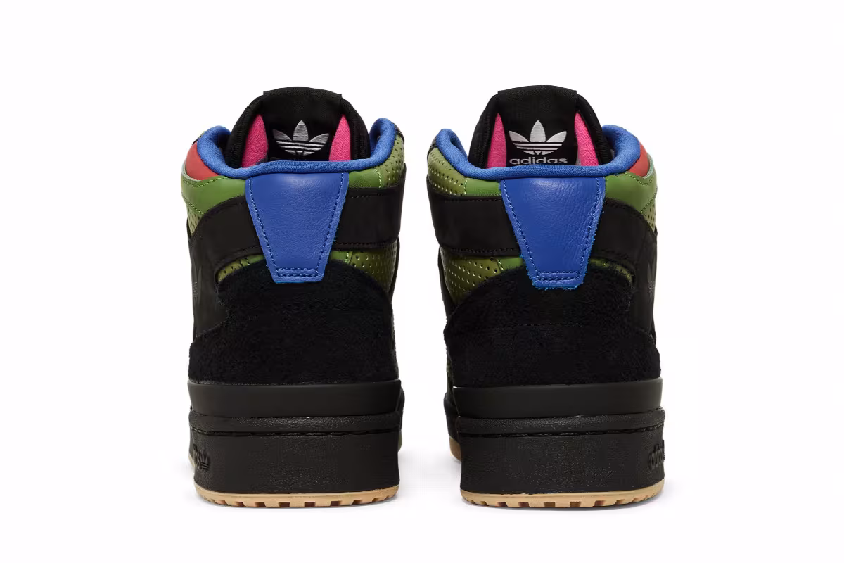 Hebru Brantley x adidas Forum Mid RT Frogboy, view 7