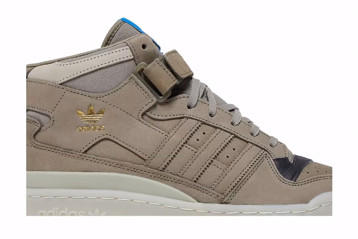 adidas Forum Mid Clay Sesame, view 3