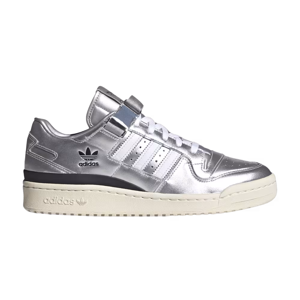 atmos x adidas Forum Low Silver Metallic