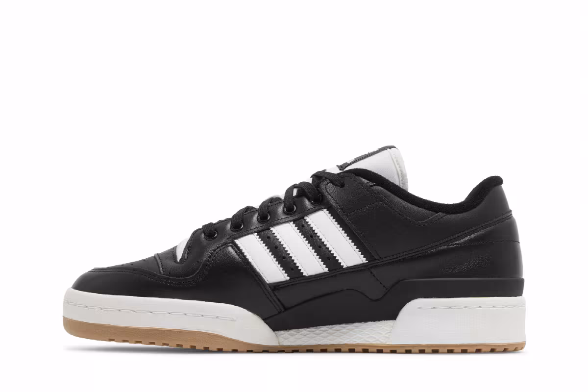adidas Forum Low ADV Black White, view 4