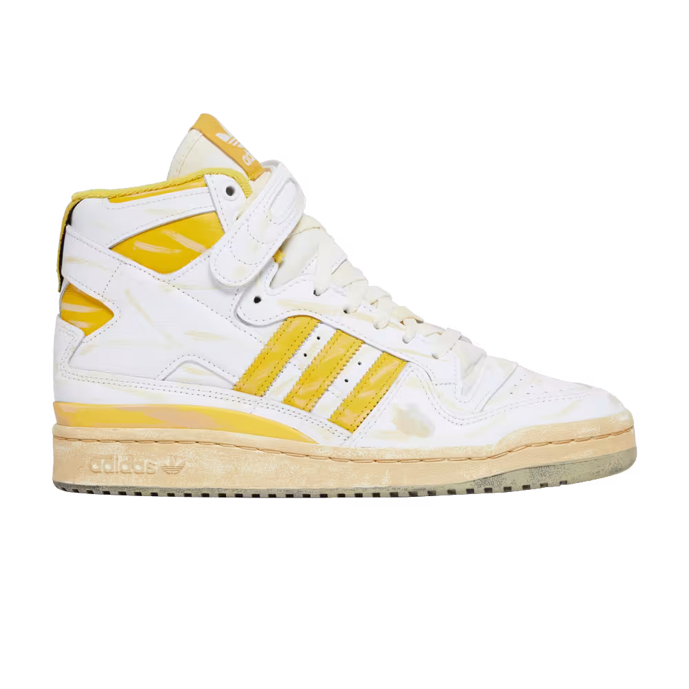 adidas Forum 84 High Worn Yellow