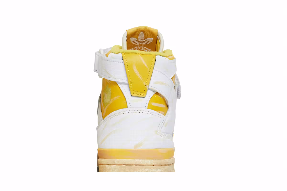adidas Forum 84 High Worn Yellow, view 8
