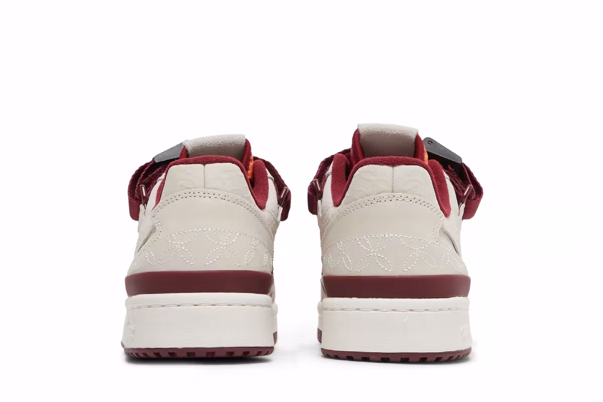adidas Forum Low Chalk Burgundy, view 7