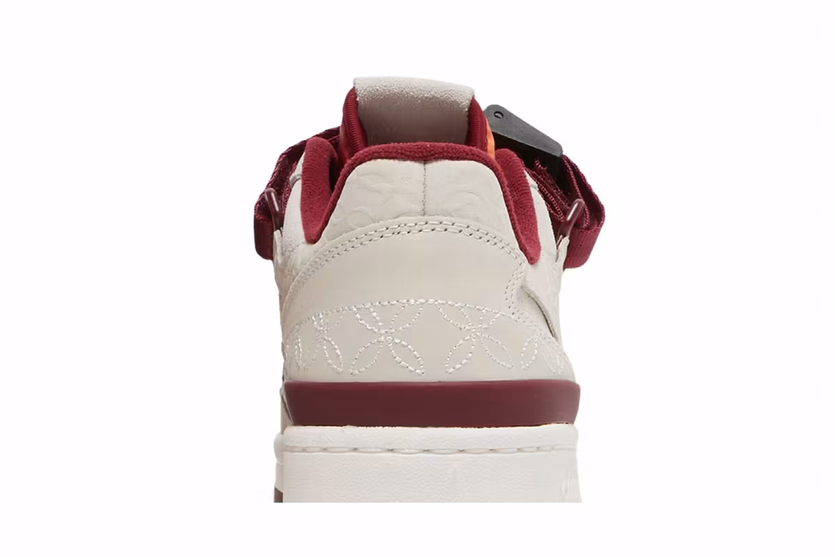 adidas Forum Low Chalk Burgundy, view 8