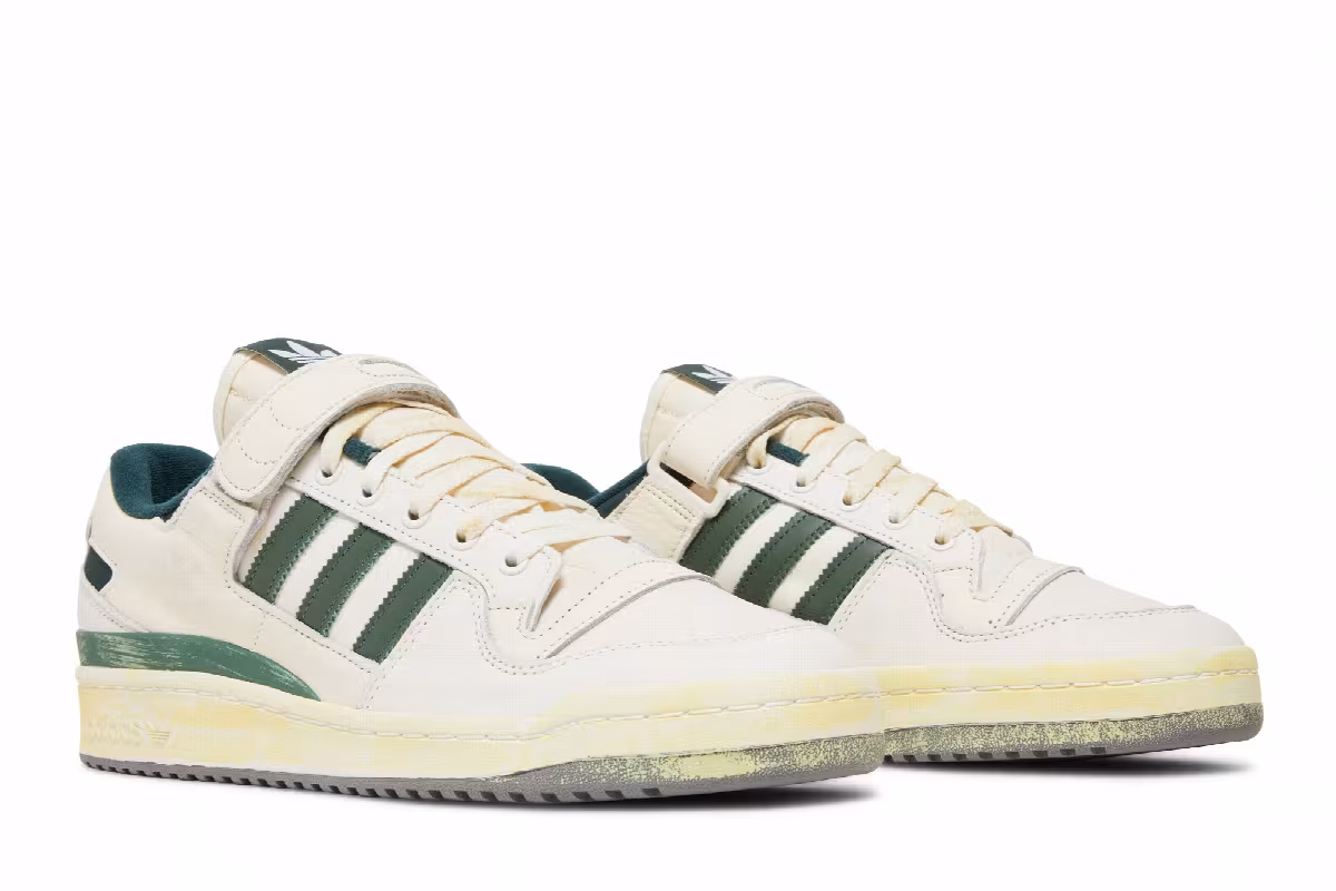 adidas Forum 84 Low AEC Vintage Pack - Green Oxide, view 9