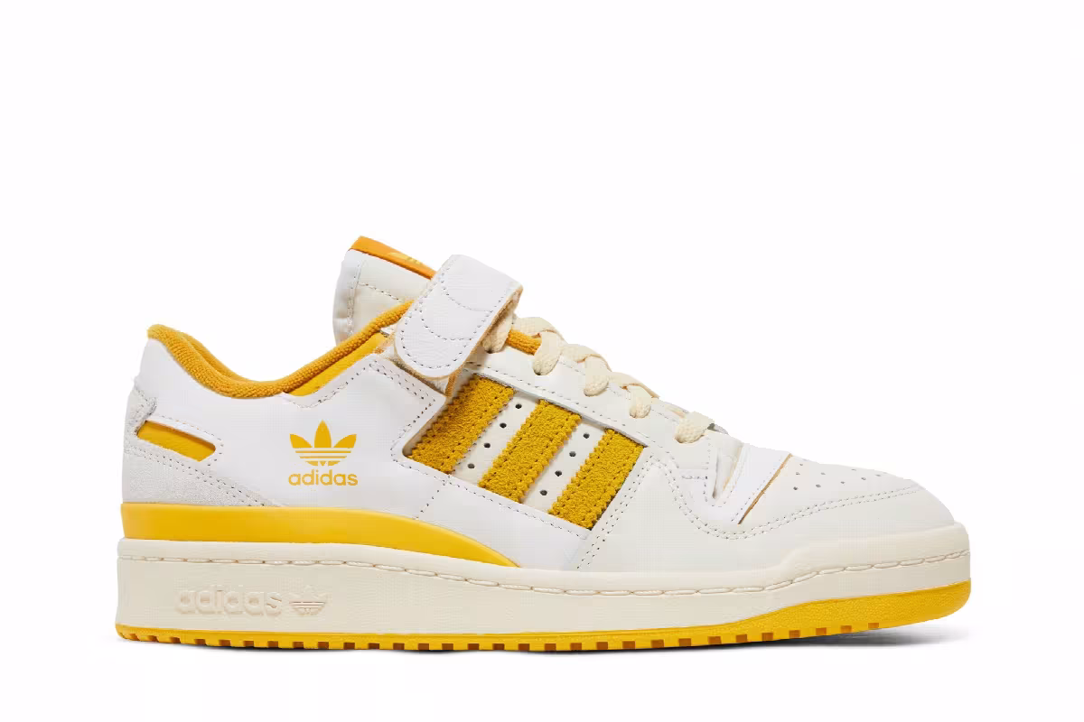 adidas Forum 84 Low White Yellow, view 2