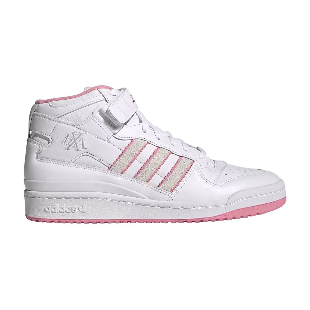 Maxallure Skateboards x Lil Dre x adidas Forum 84 Mid ADV Think Beautiful Thoughts