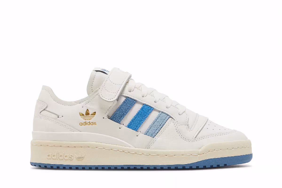 adidas Forum 84 Low White Altered Blue, view 2