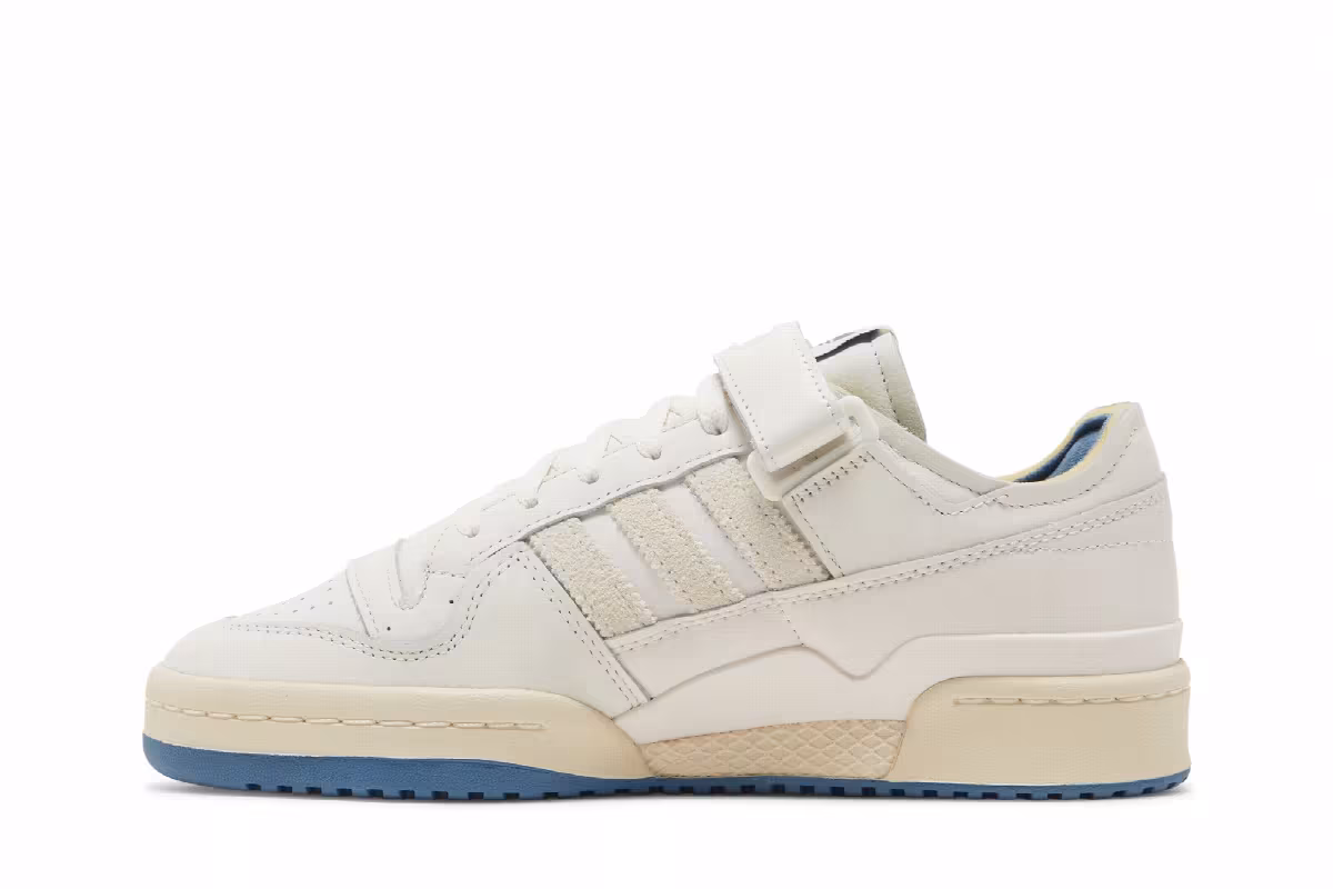 adidas Forum 84 Low White Altered Blue, view 4
