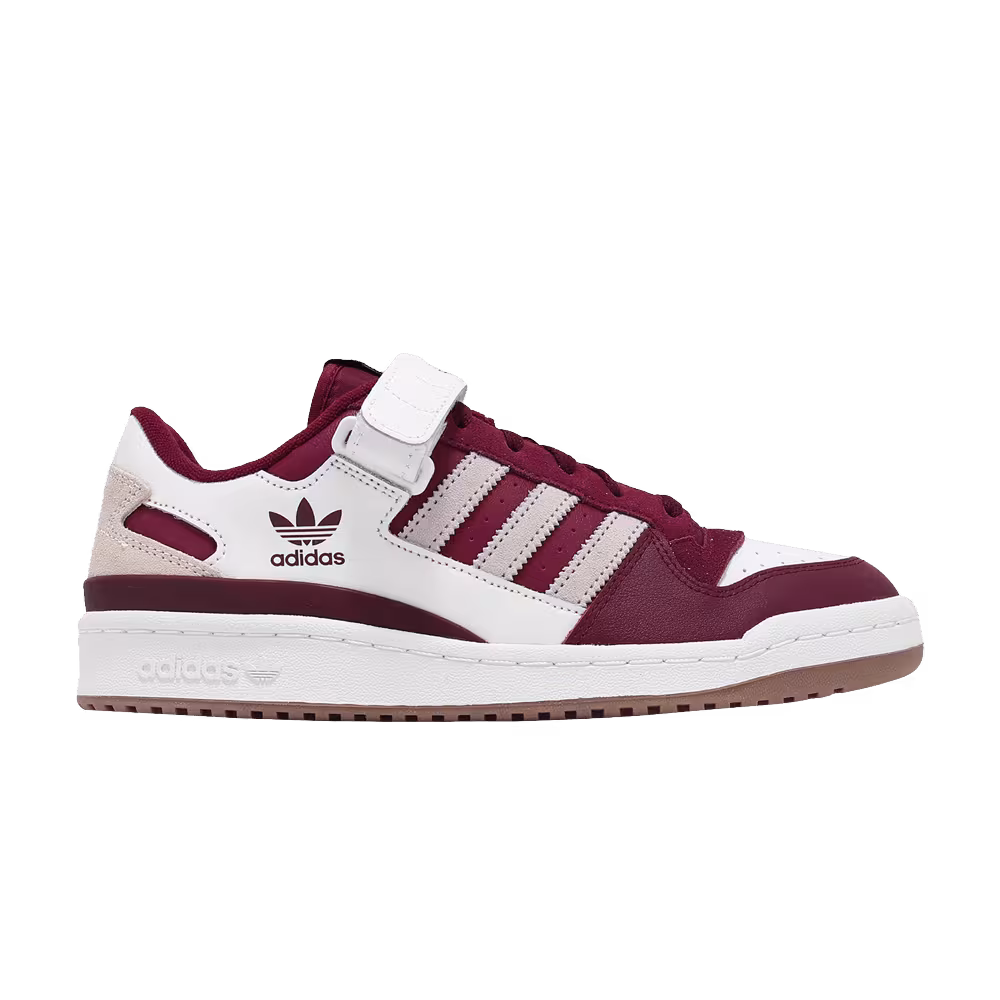Adidas Forum Low Collegiate Burgundy Grey