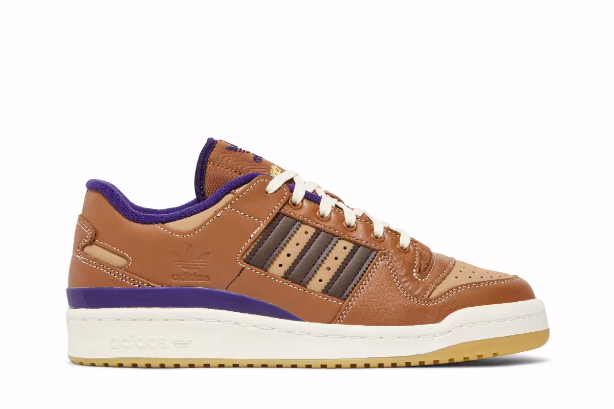Heitor Da Silva x adidas Forum 84 Low ADV Wild Brown Gum, view 2