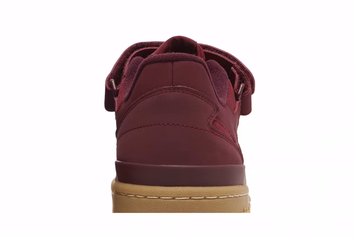 adidas Forum Low Collegiate Burgundy Gum, view 8