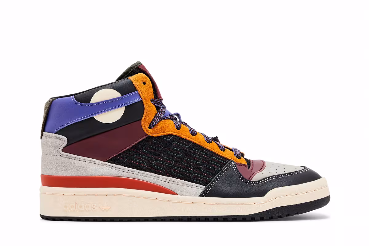 adidas Forum Mid Patchwork, view 2