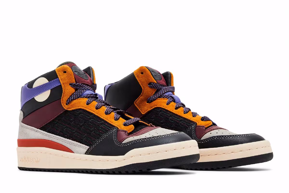 adidas Forum Mid Patchwork, view 9