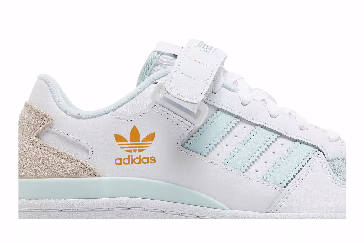 adidas Forum Low White Almost Blue, view 3