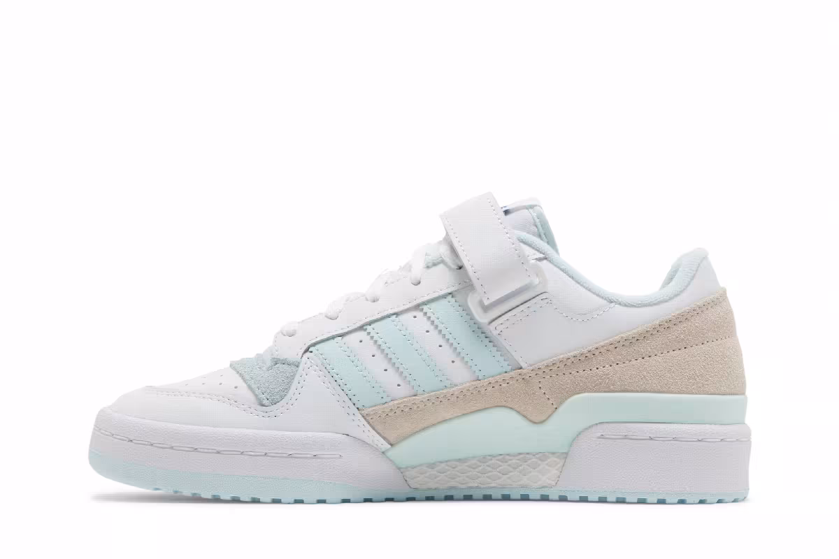 adidas Forum Low White Almost Blue, view 4