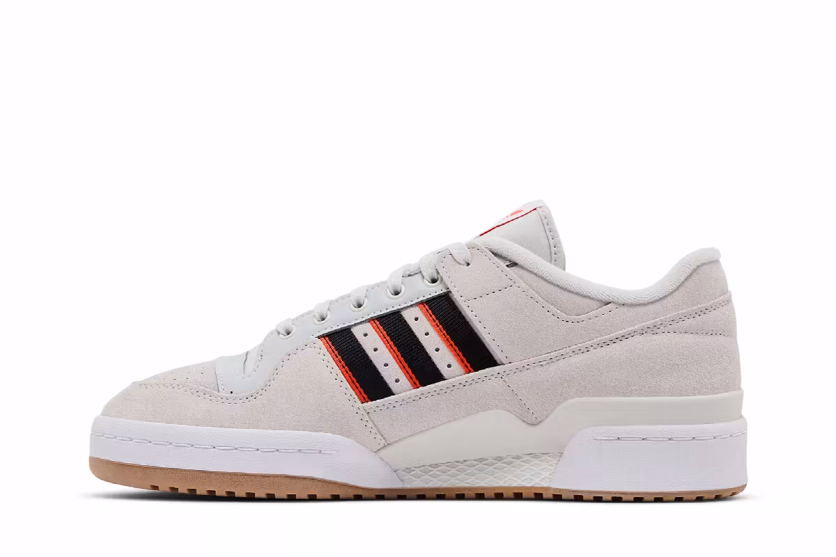 Adidas Forum 84 Low ADV Grey Impact Orange Gum, view 4