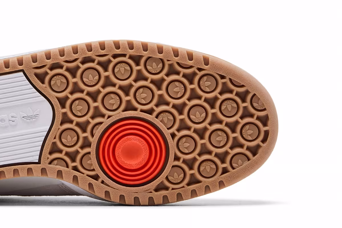 Adidas Forum 84 Low ADV Grey Impact Orange Gum, view 6
