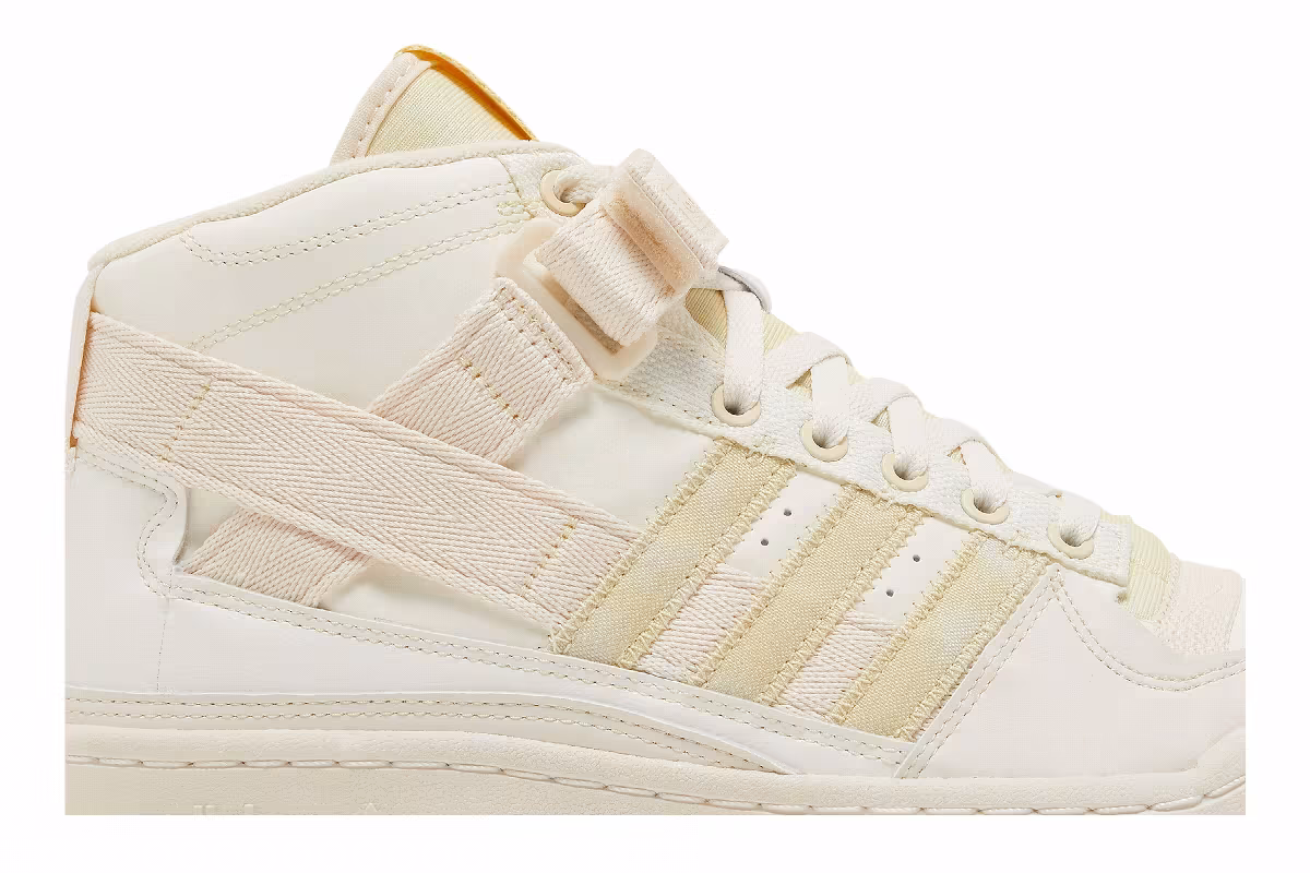 Parley x adidas Forum Mid Off White, view 3