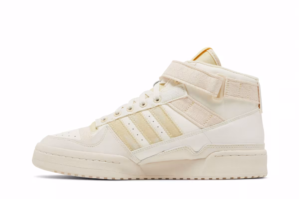 Parley x adidas Forum Mid Off White, view 4