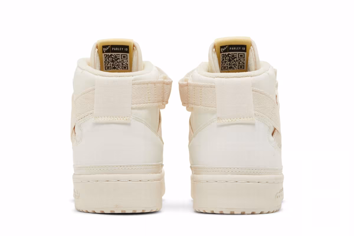 Parley x adidas Forum Mid Off White, view 7