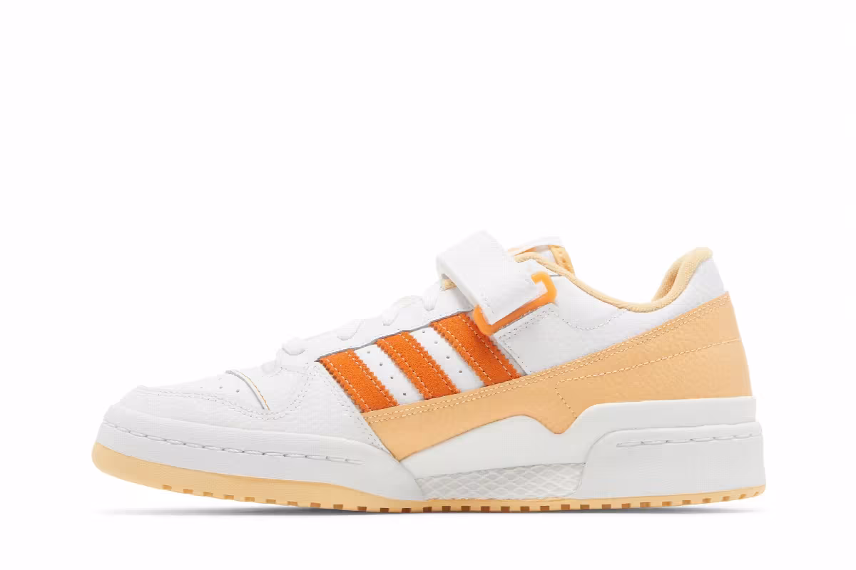 adidas Forum Low White Pulse Amber, view 4
