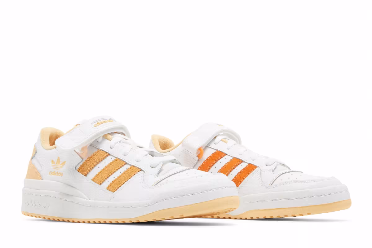 adidas Forum Low White Pulse Amber, view 9