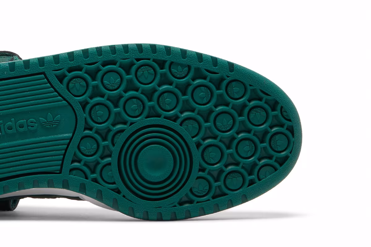 adidas Forum Low White Collegiate Green, view 6