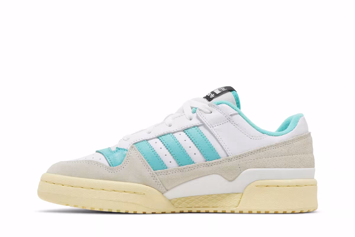 adidas Forum Low CL White Mint Rush, view 4