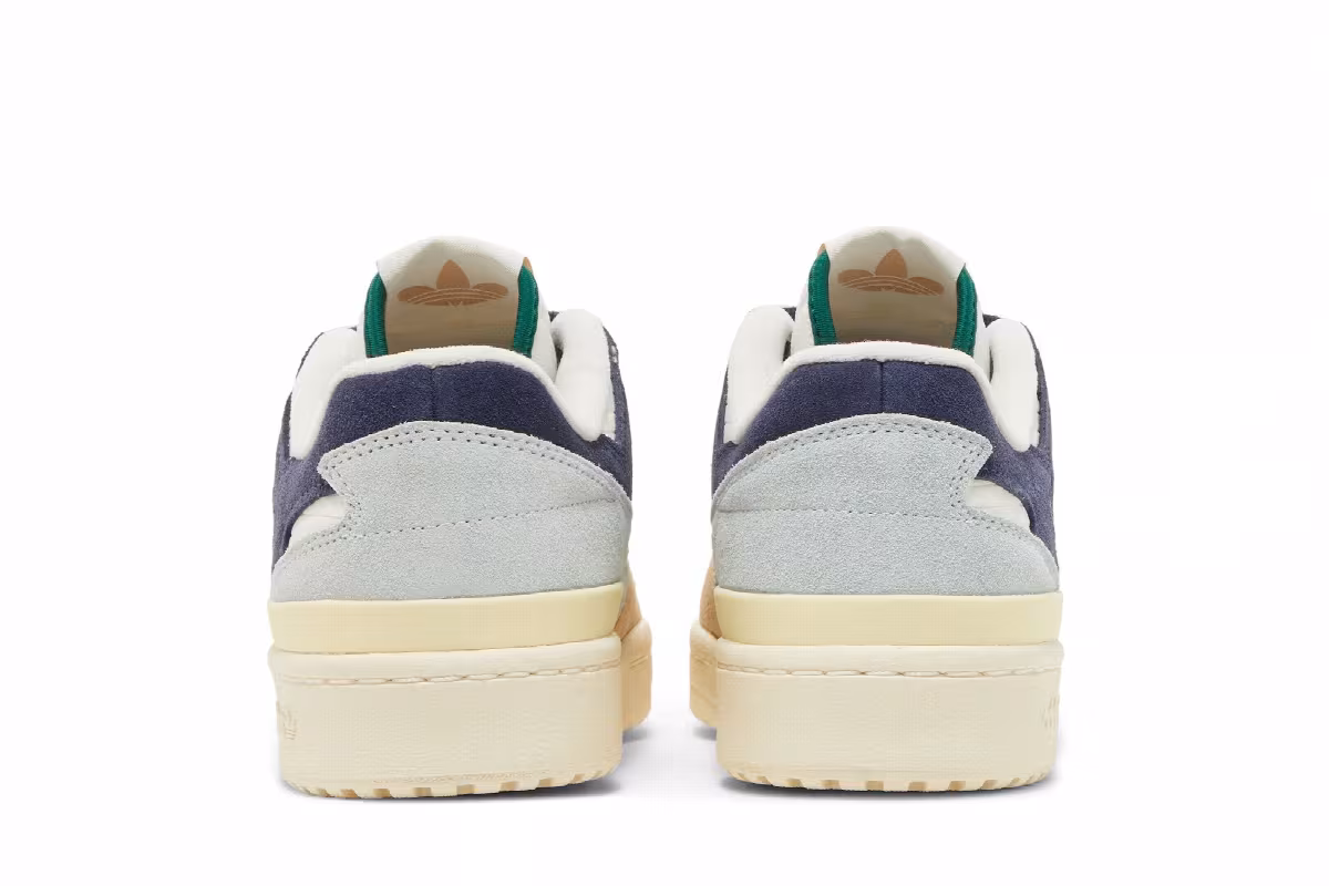 adidas Forum 84 Low Beige Navy Green, view 7
