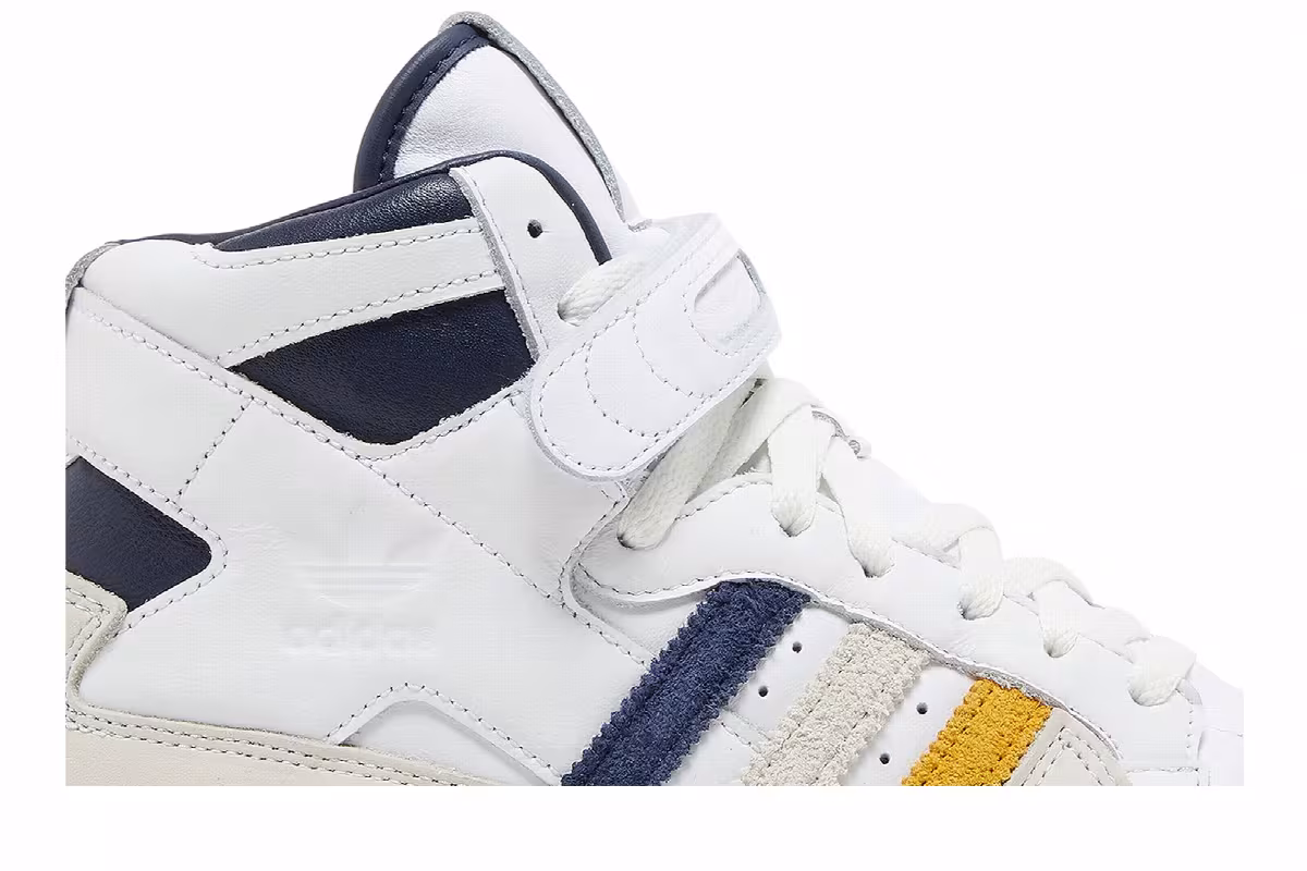 END. x adidas Forum High Varsity - Navy, view 3