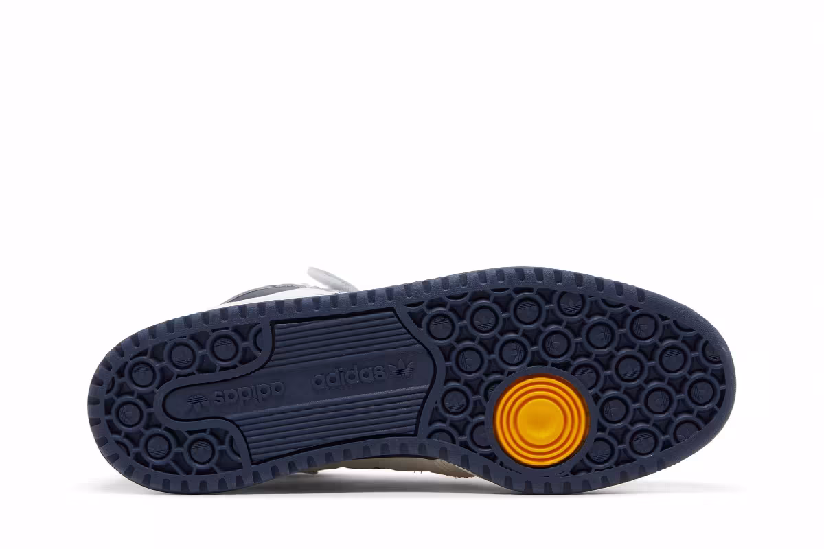 END. x adidas Forum High Varsity - Navy, view 5